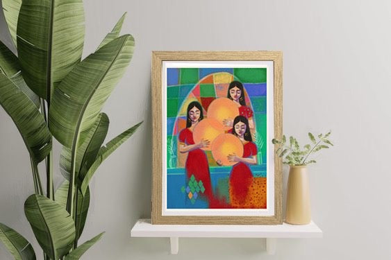 Hand-signed limited edition art print