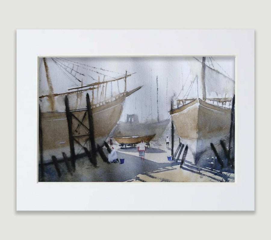 Fine Art Paper Print-Dar Alfann - House of Art