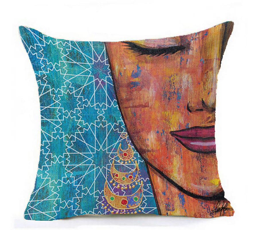 Cushion Cover - Art Collection-Dar Alfann - House of Art
