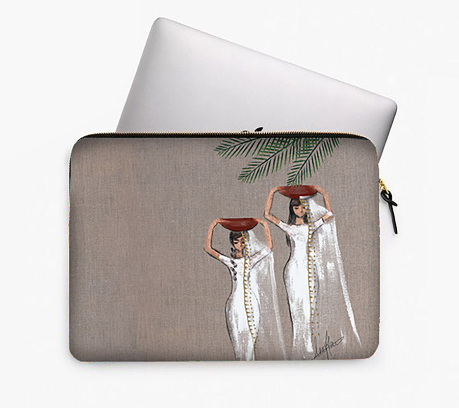 Laptop Sleeve-Dar Alfann - House of Art