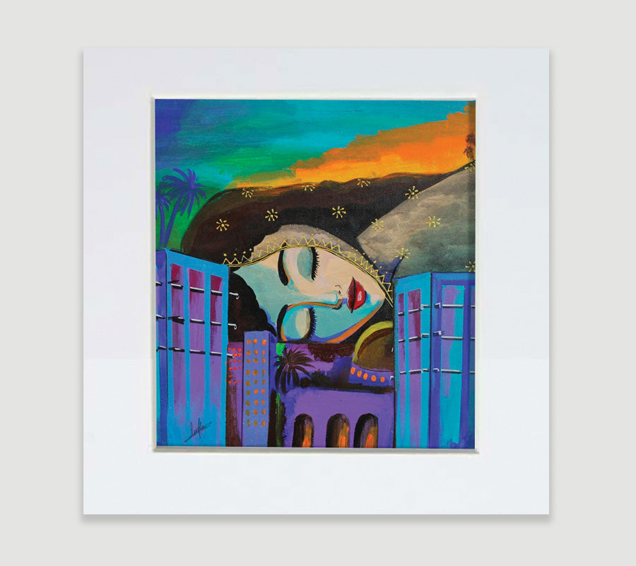Fine Art Paper Print-Dar Alfann - House of Art