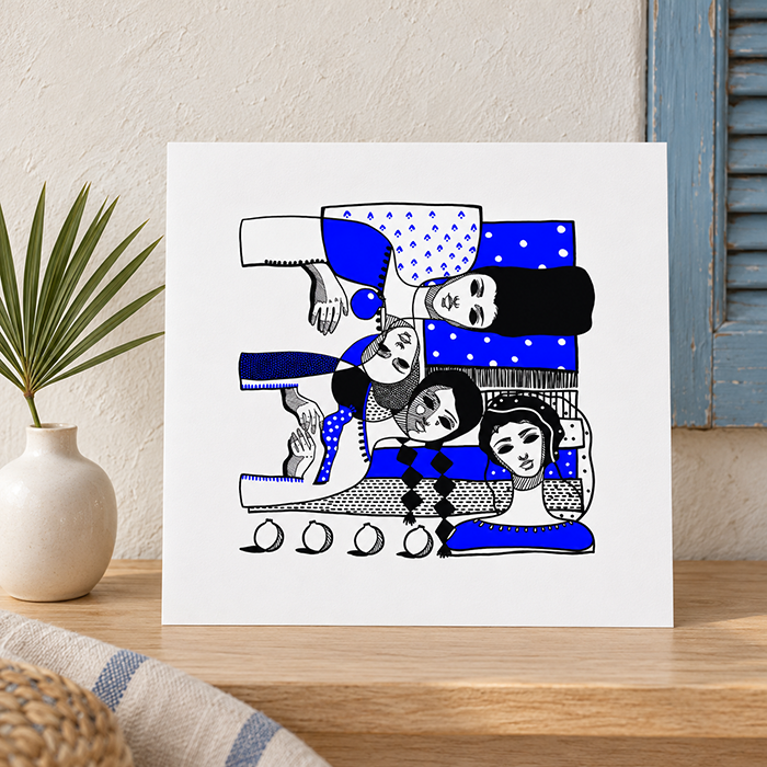 Between The Blue  — Limited Edition Silkscreen Print