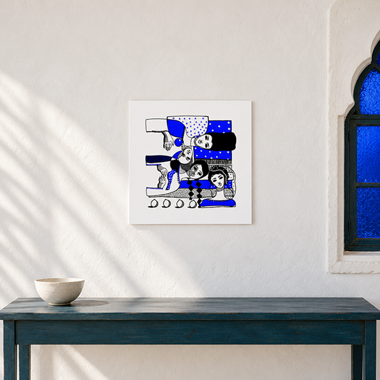 Between The Blue  — Limited Edition Silkscreen Print