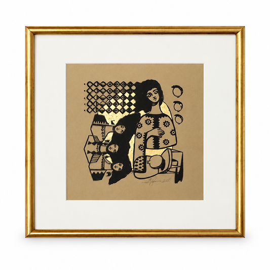 Golden Memories — Limited Edition Silkscreen Print