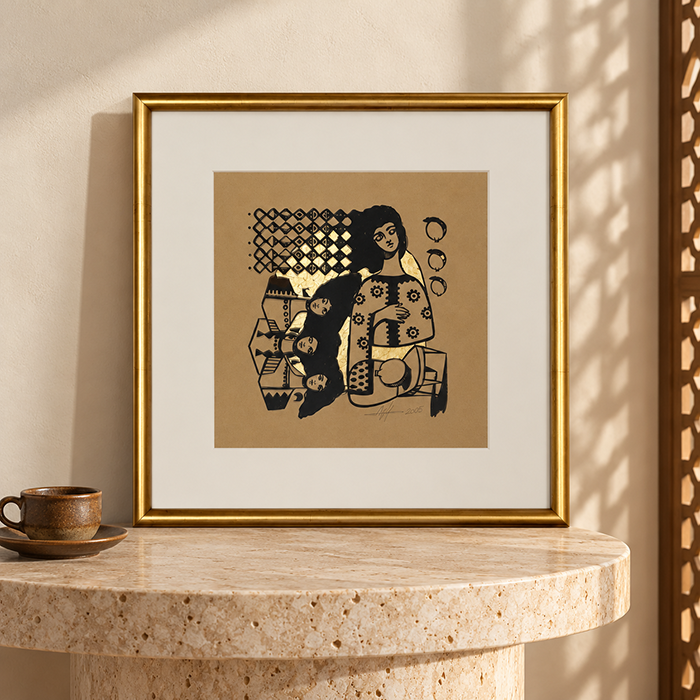 Golden Memories — Limited Edition Silkscreen Print