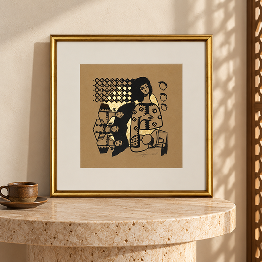 Golden Memories — Limited Edition Silkscreen Print