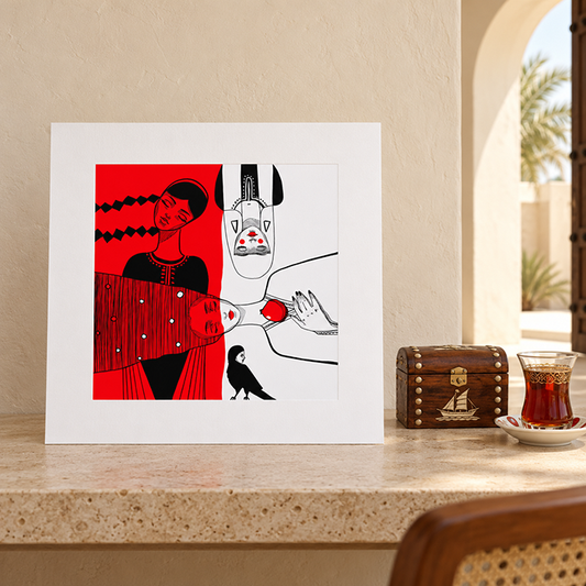 Raven Moon — Limited Edition Silkscreen Print