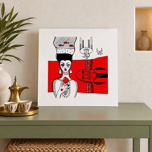 Red Rug — Limited Edition Silkscreen Print