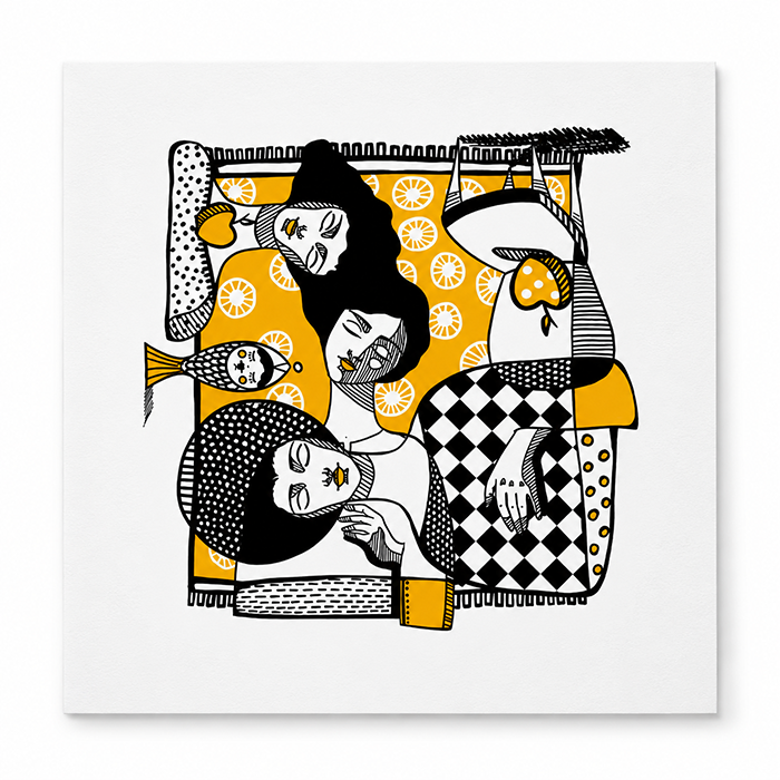 Under a Citrus Sun — Limited Edition Silkscreen Print