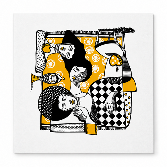 Under a Citrus Sun — Limited Edition Silkscreen Print