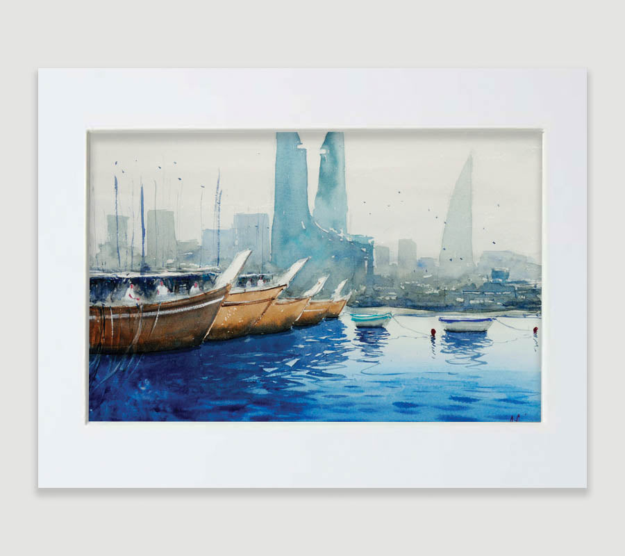 Fine Art Paper Print-Dar Alfann - House of Art