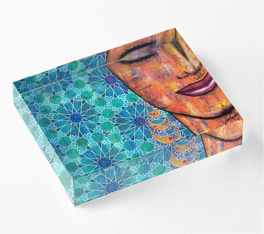 Acrylic Block-Dar Alfann - House of Art